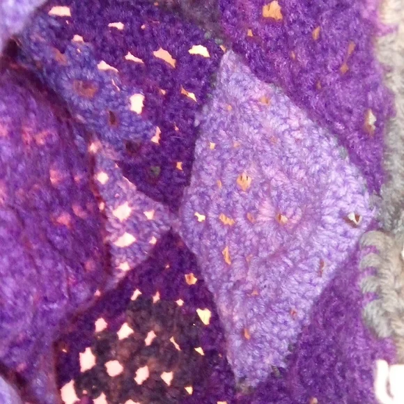 Crochet Purples π Handbag - Picture 5 of 5